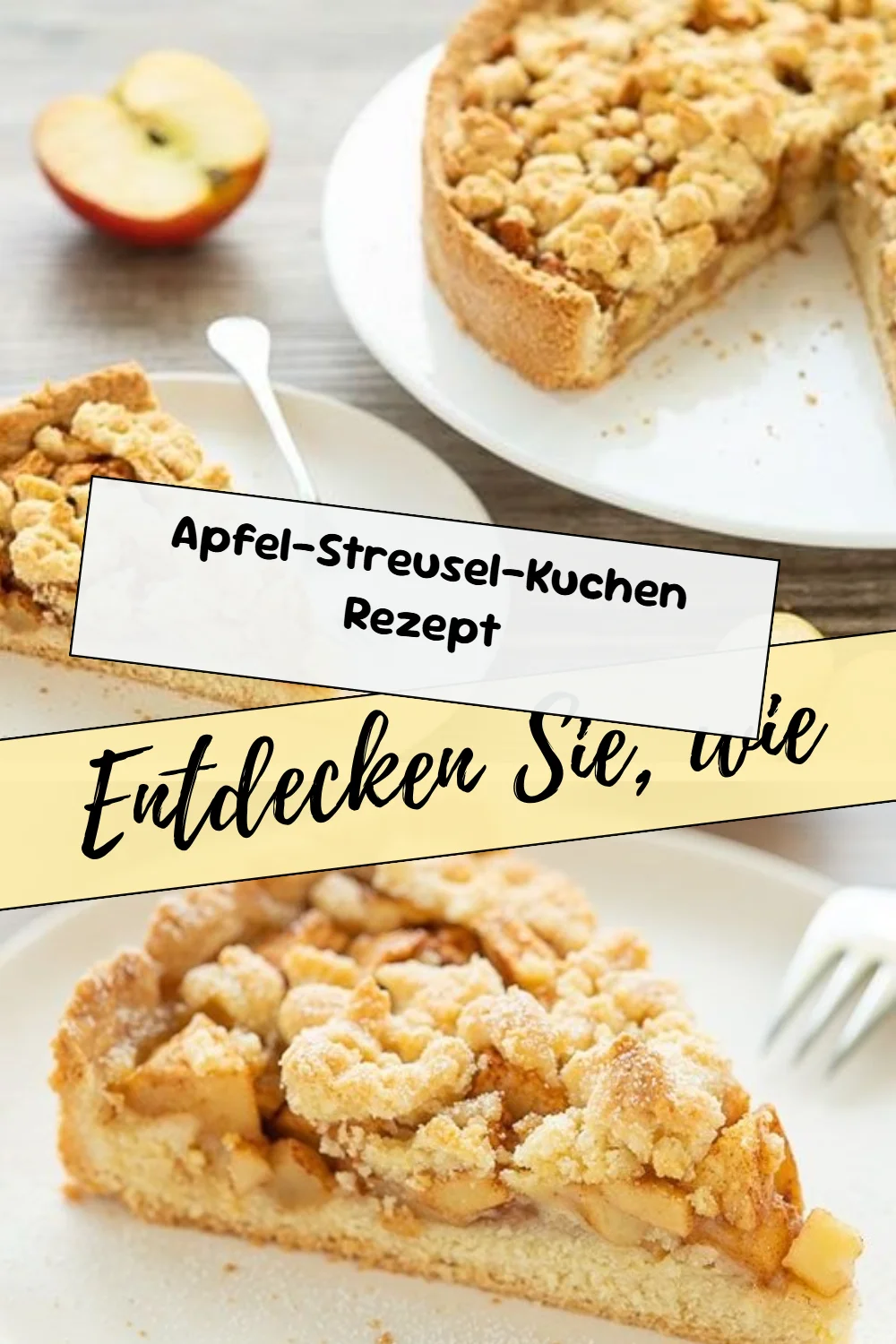 Apfel-Streusel-Kuchen Rezept