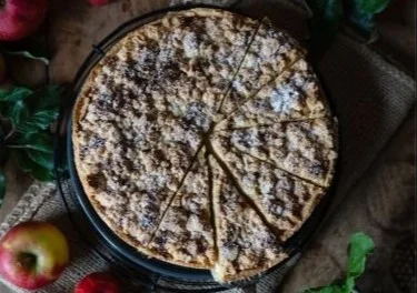 Bratapfel Käsekuchen