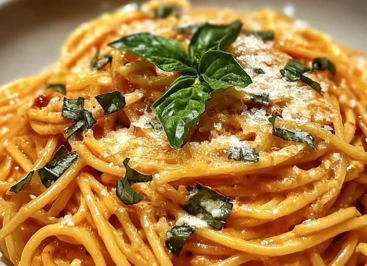 Knoblauch-Parmesan-Nudeln Rezept mit frischen Zutaten und köstlich cremiger Soße