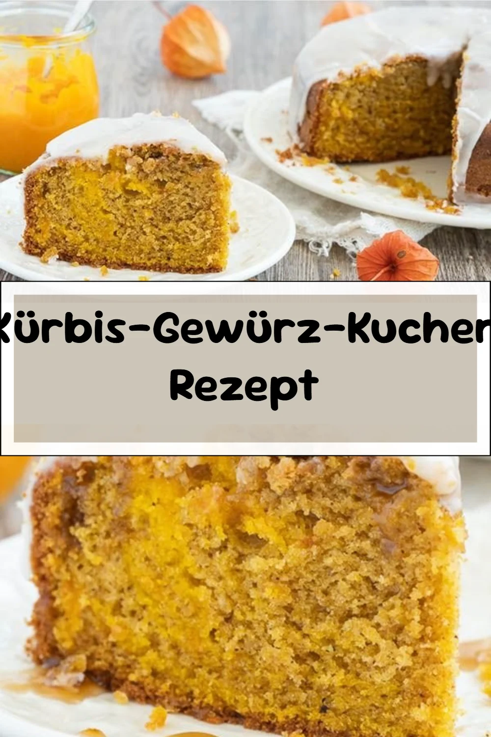 Kürbis-Gewürz-Kuchen Rezept