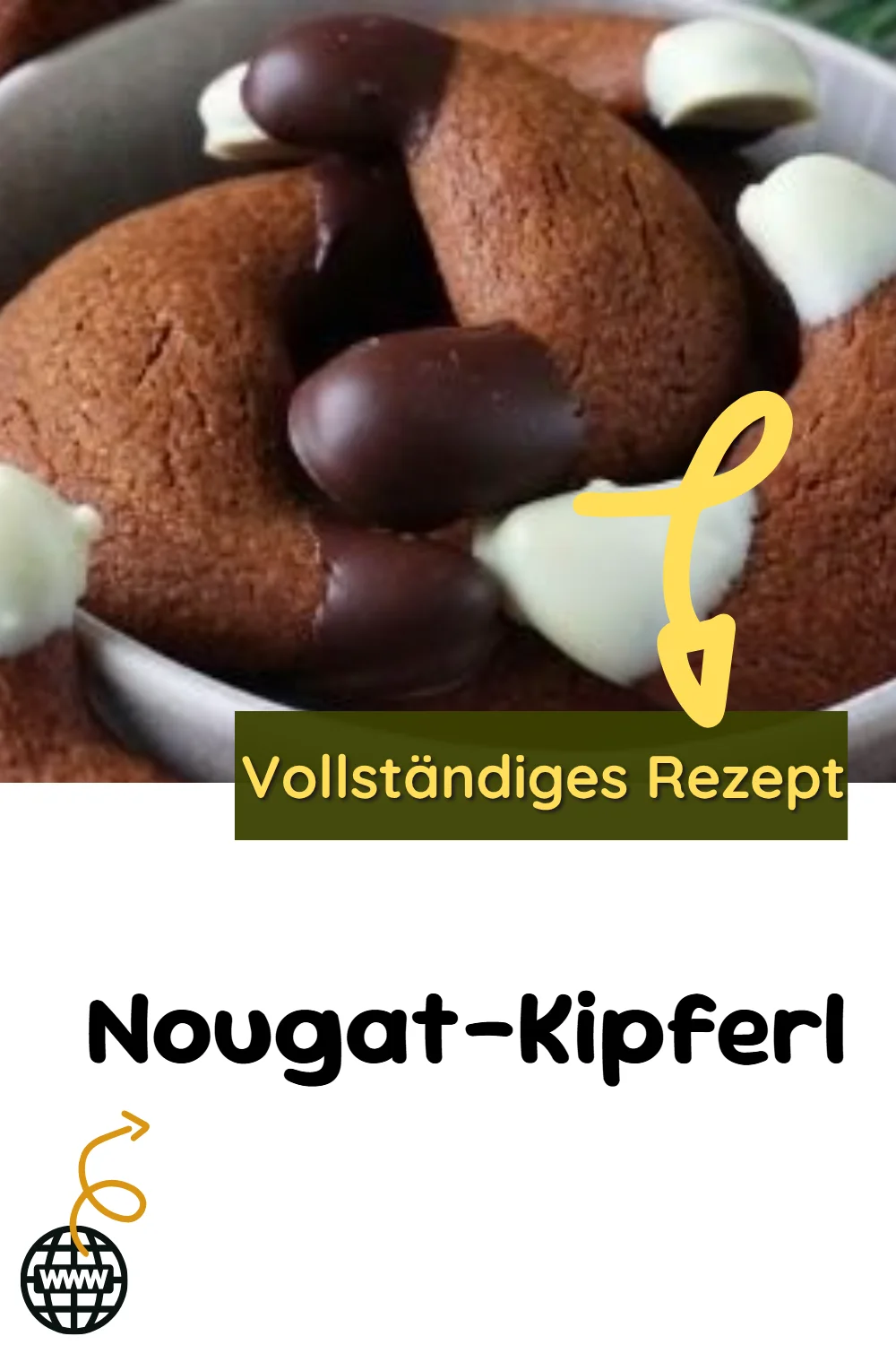 Nougat-Kipferl