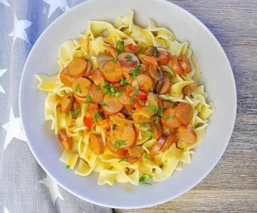 Pasta mit Gemüse