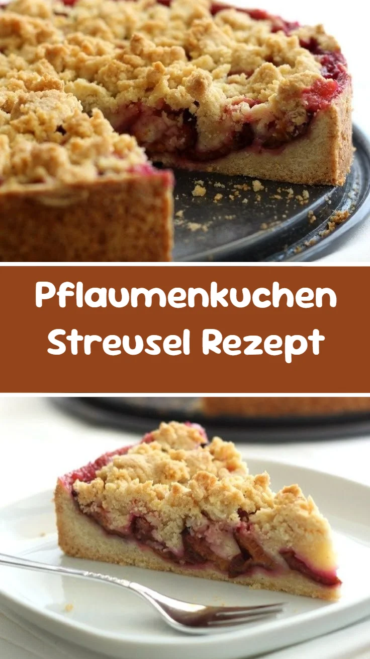 Pflaumenkuchen Streusel Rezept