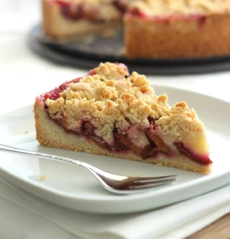 Pflaumenkuchen mit Streuseln