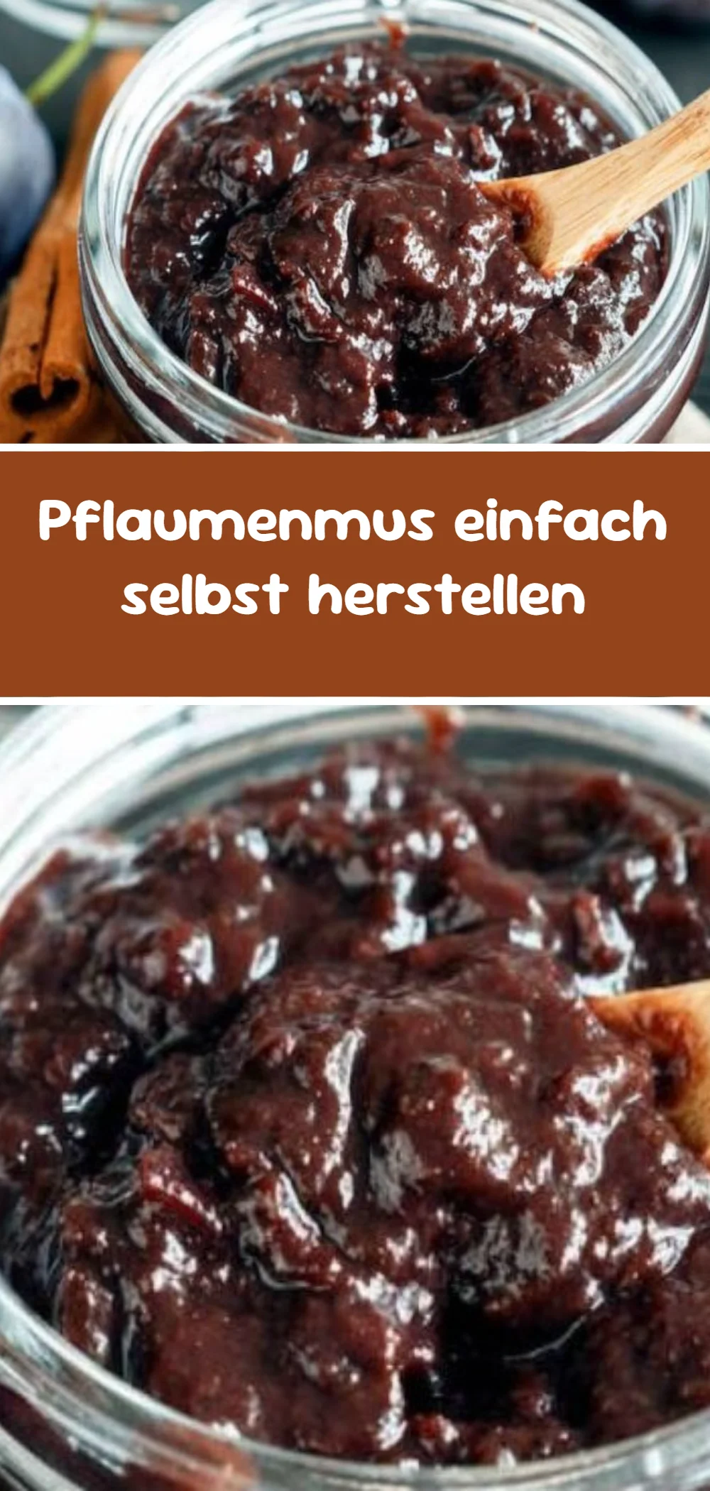Pflaumenmus einfach selbst herstellen