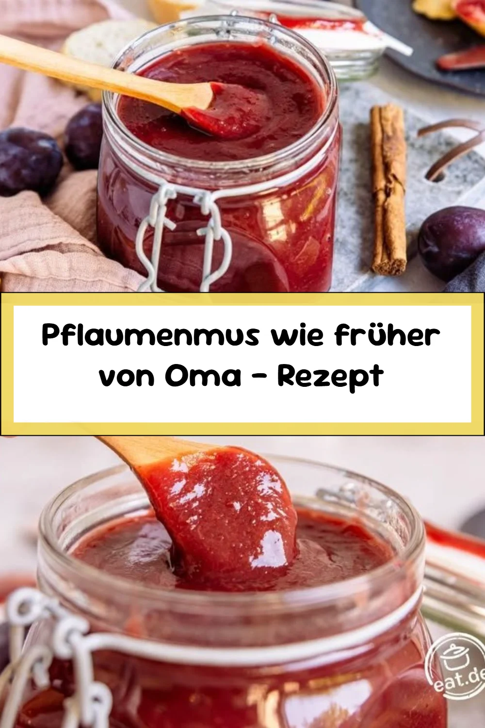 Pflaumenmus wie früher von Oma – Rezept