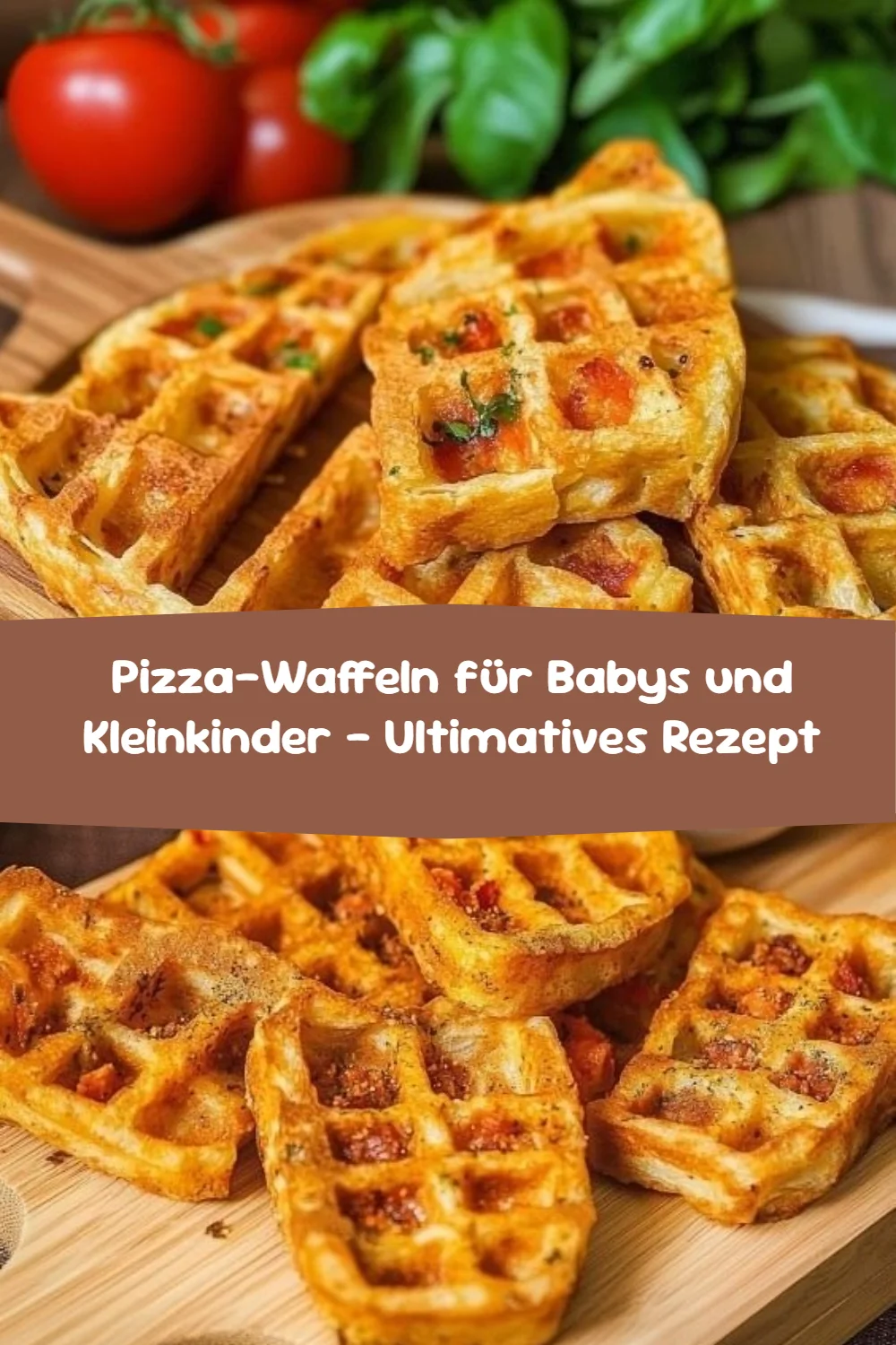 Pizza-Waffeln für Babys und Kleinkinder - Ultimatives Rezept