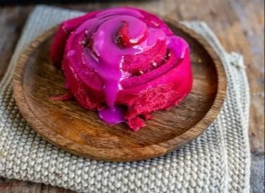 Pinke Zimtschnecken