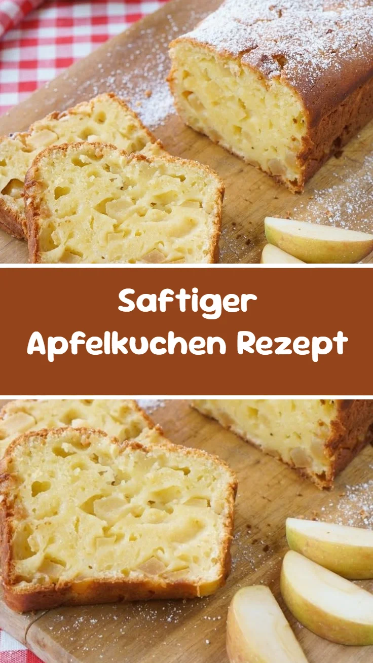 Saftiger Apfelkuchen Rezept