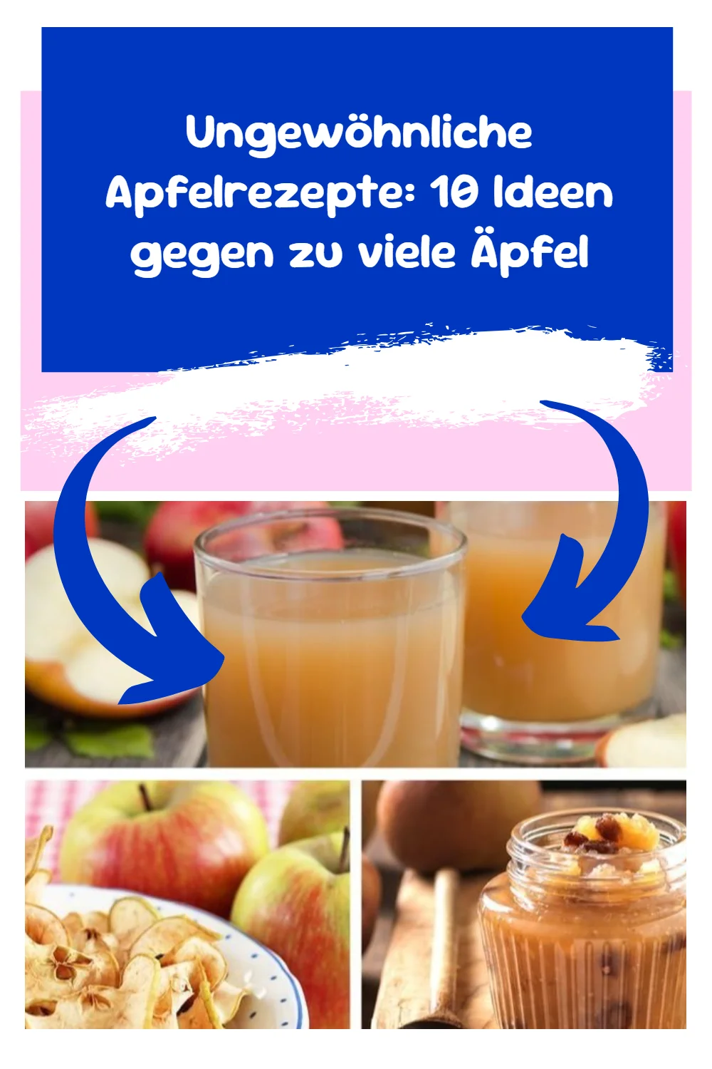 Ungewöhnliche Apfelrezepte: 10 Ideen gegen zu viele Äpfel